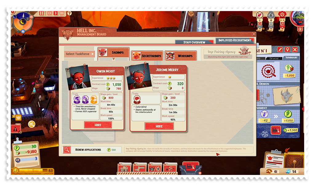 screenshot one - website